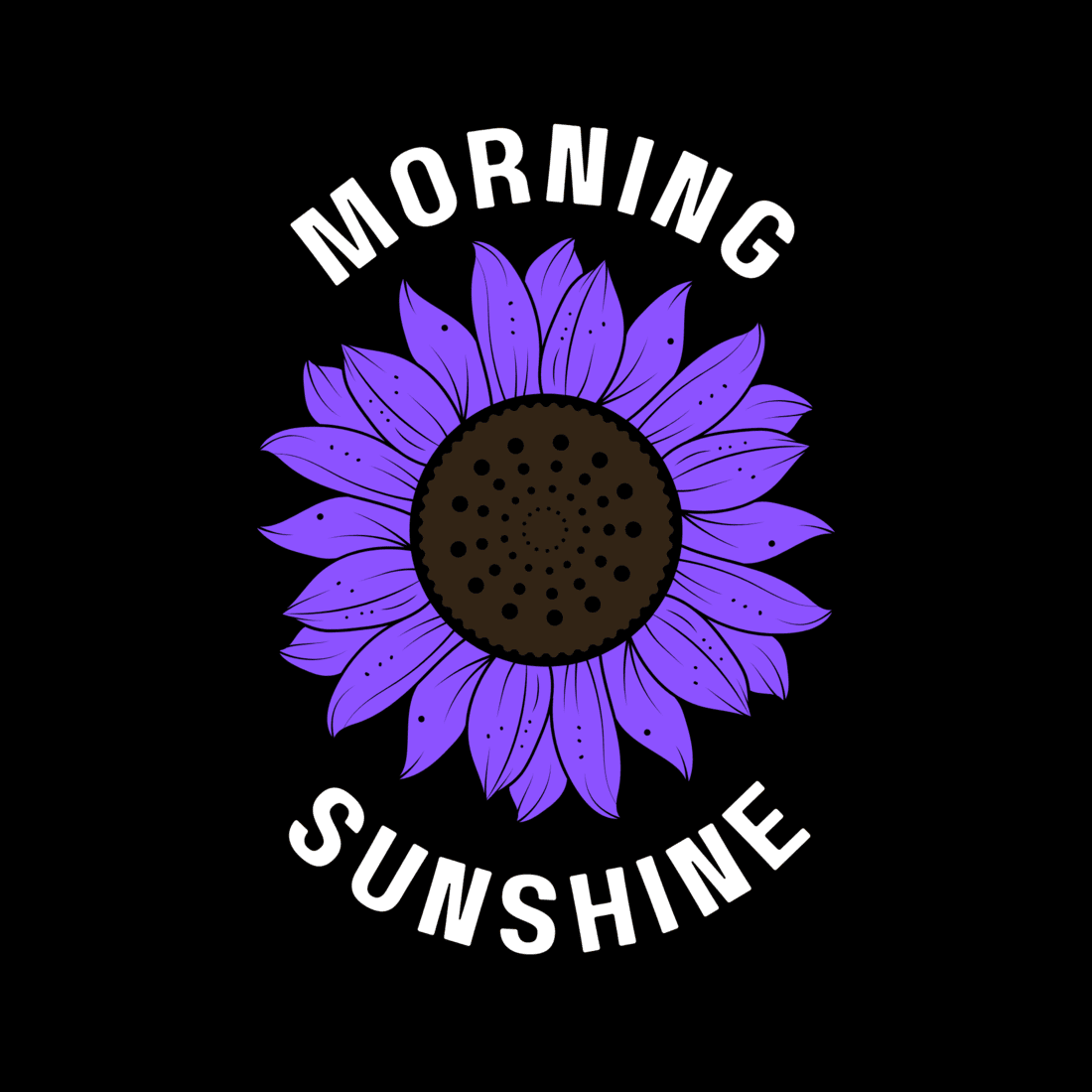 black purple illustration morning sunshine clothing t shirts 20241113 155928 0000 31