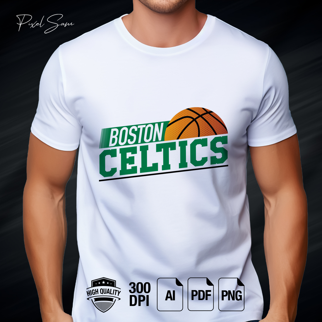 BOSTON CELTICS SPORT T-SHIRT DESIGN cover image.