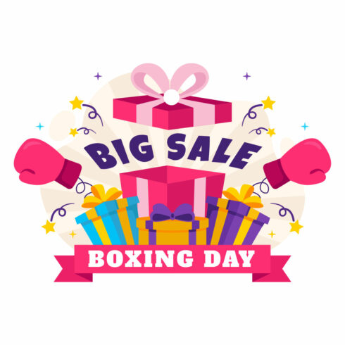 12 Boxing Day Sale Illustration cover image.