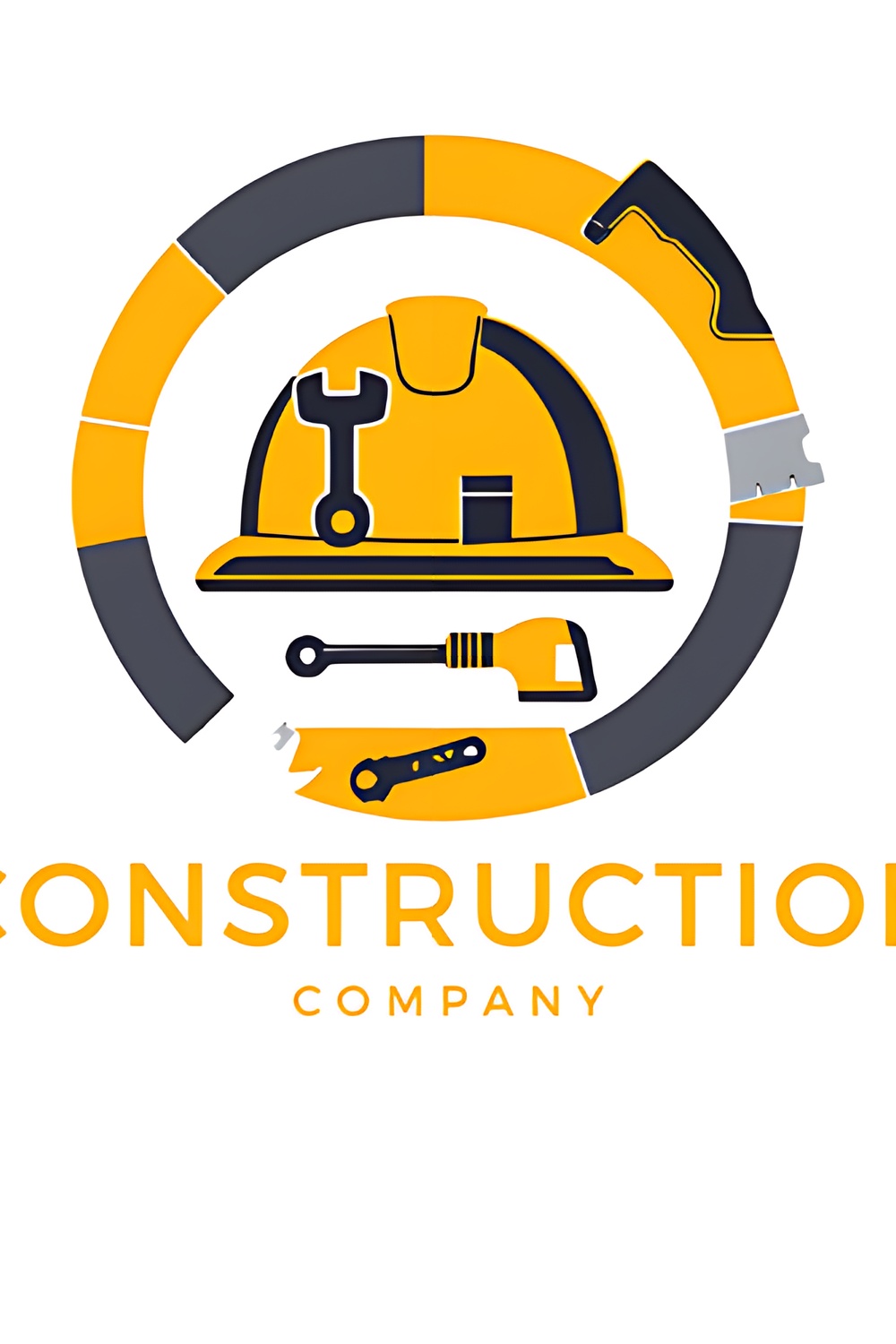 Construction Logo (JPEG File) pinterest preview image.