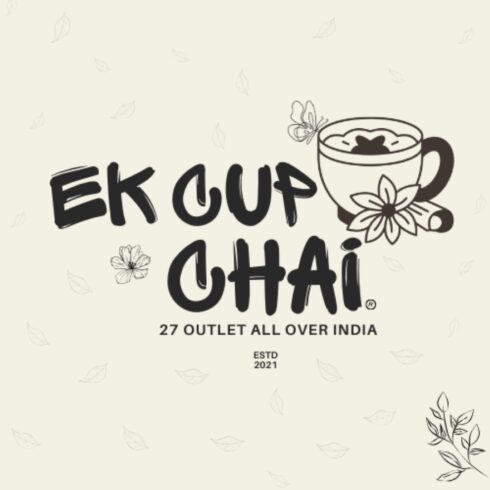 Ek cup chai brand logo cover image.