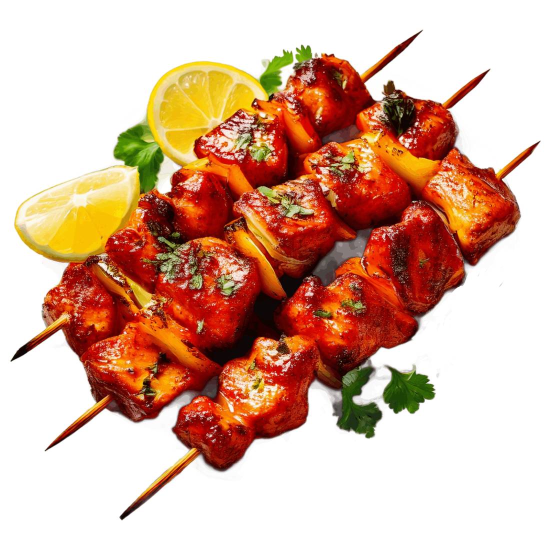 Chicken Tikka Skewers Grilled preview image.