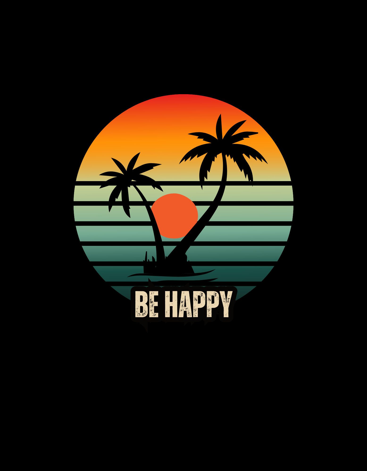 colorful vintage retro sunset t shirt 20241109 155657 0000 323