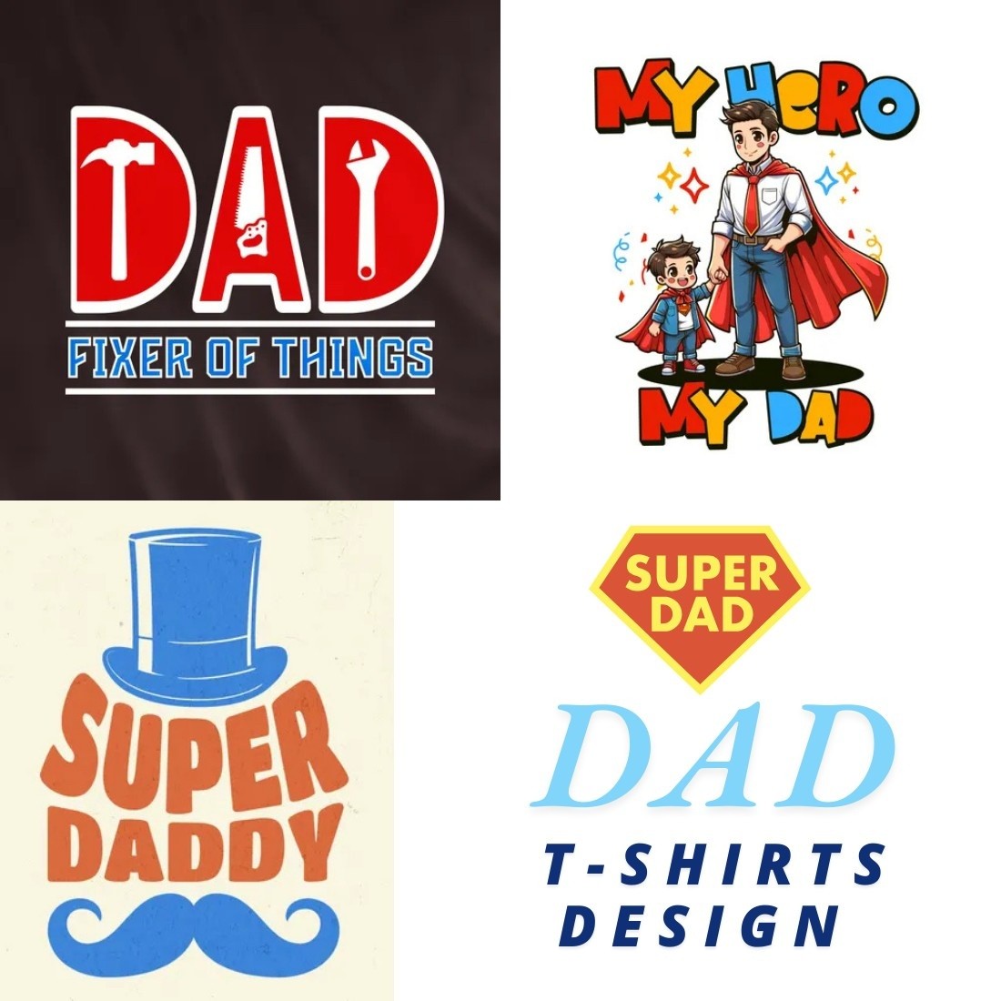 Dad t-shirt preview image.