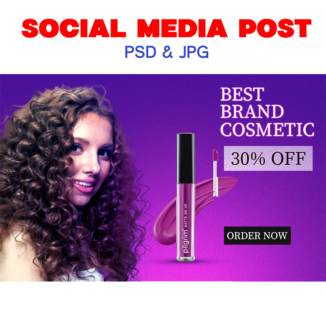 Social Media Post Psd and Jpg cover image.