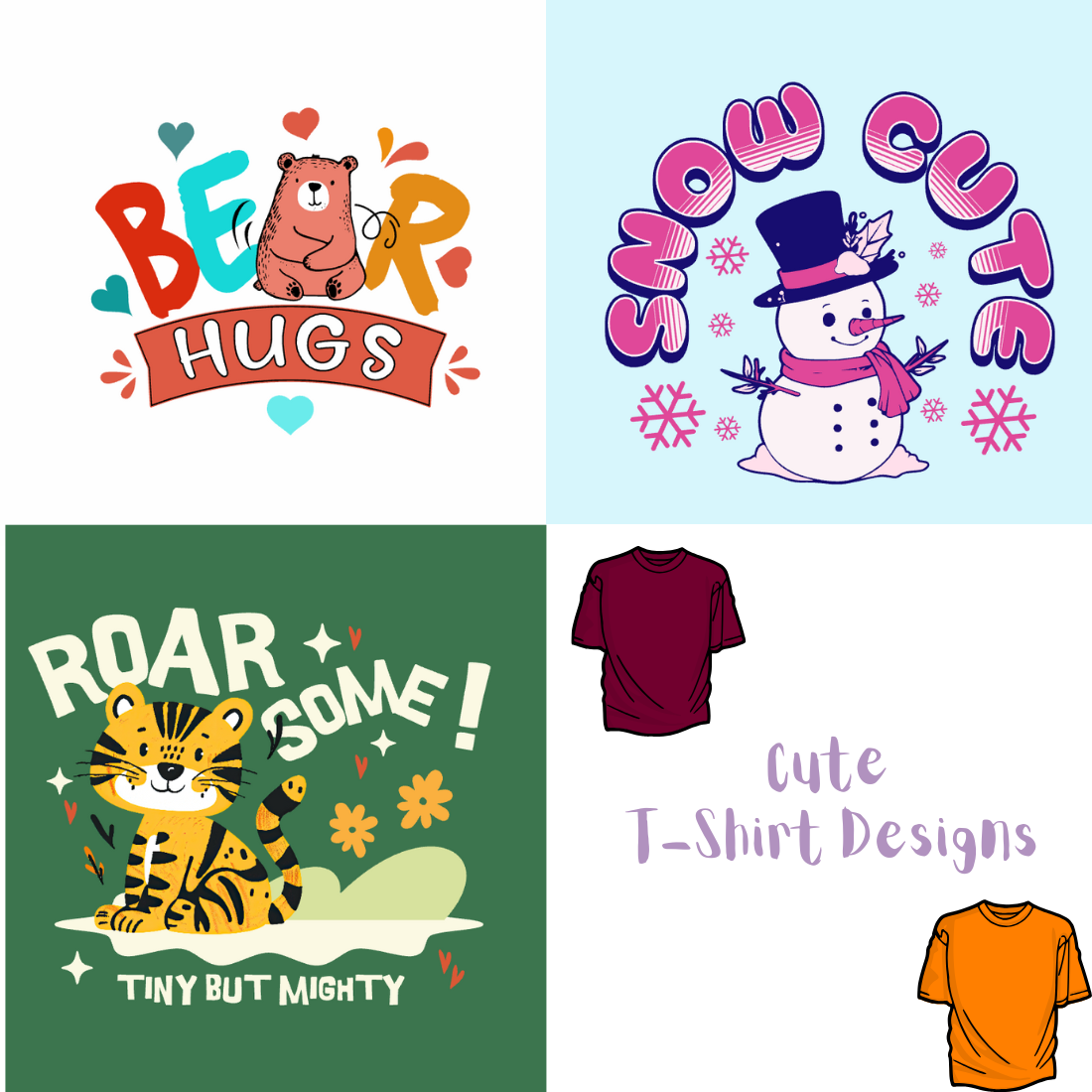 Cute T-Shirt Designs cover image.