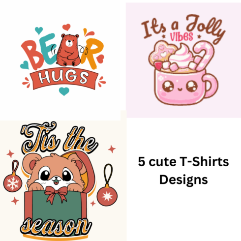 Cute T-shirts Designs cover image.