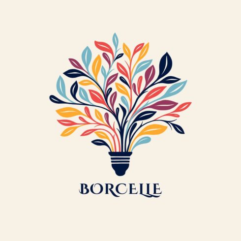 Borcelle Creative Studio logo cover image.