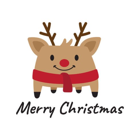 Merry Christmas Deer cover image.