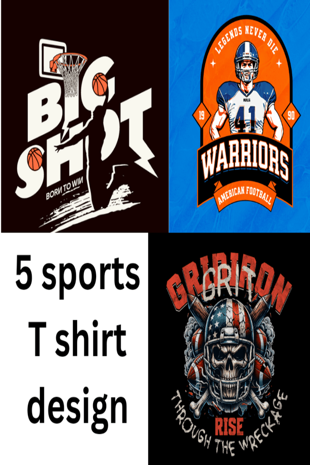 Sports T- shirts designs pinterest preview image.