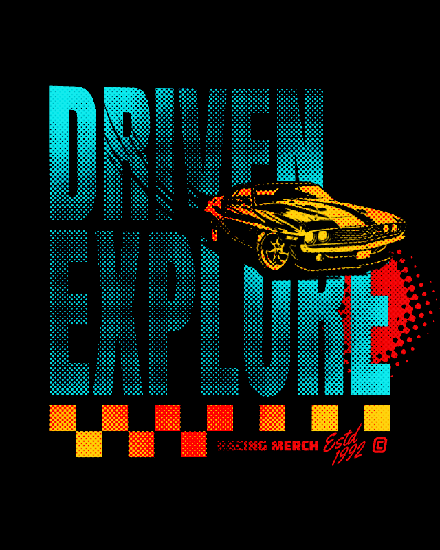 driven to explore car typography 169