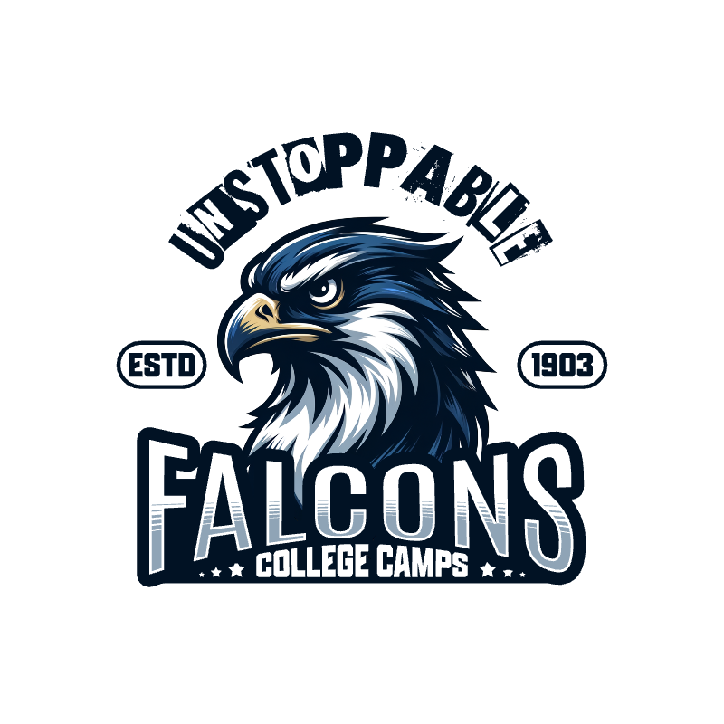 falcons college camps football t shirt 604