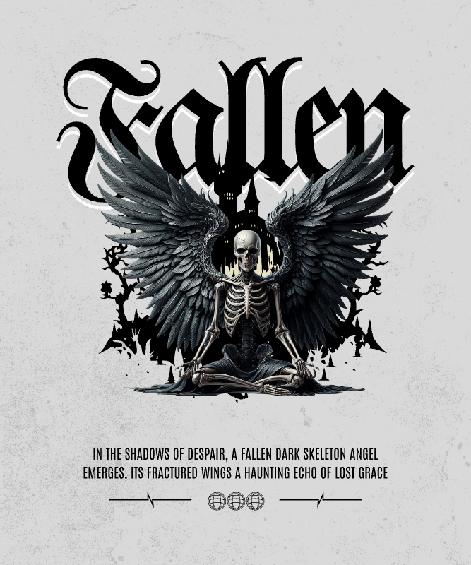 fallen skeleton wings 678