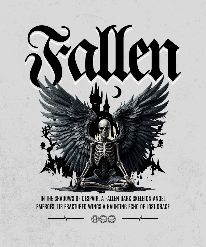 fallen skeleton wings 713