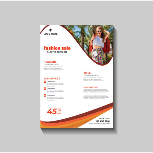 fashion sale social media post and web banner template cover image.