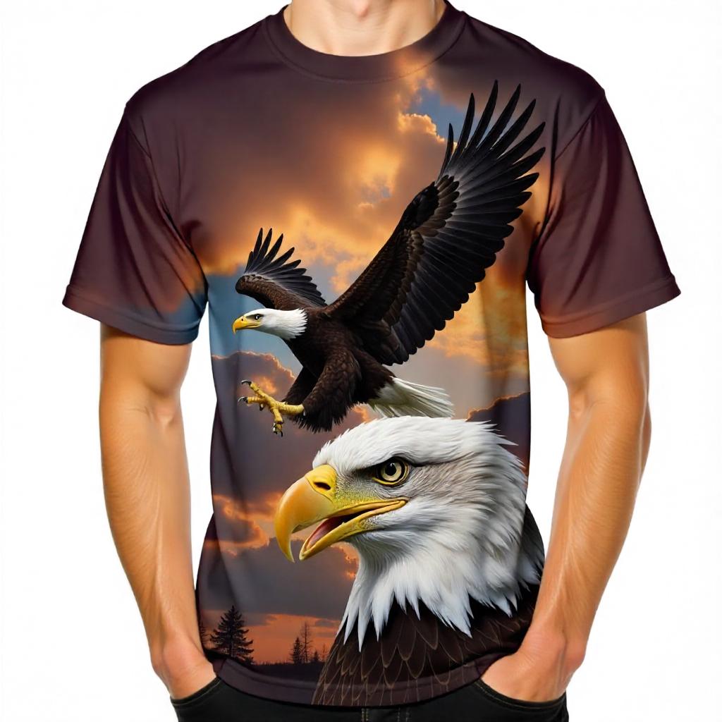 freepik a bald eagle with its wings spread soaring against 77518 661