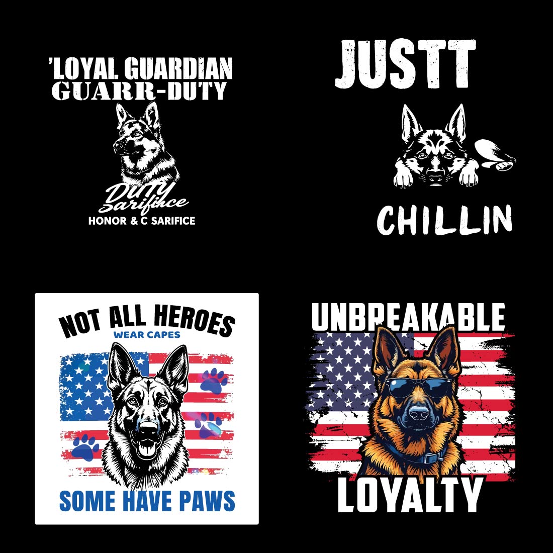 german shepherd t shirt bundle jpg 2 270