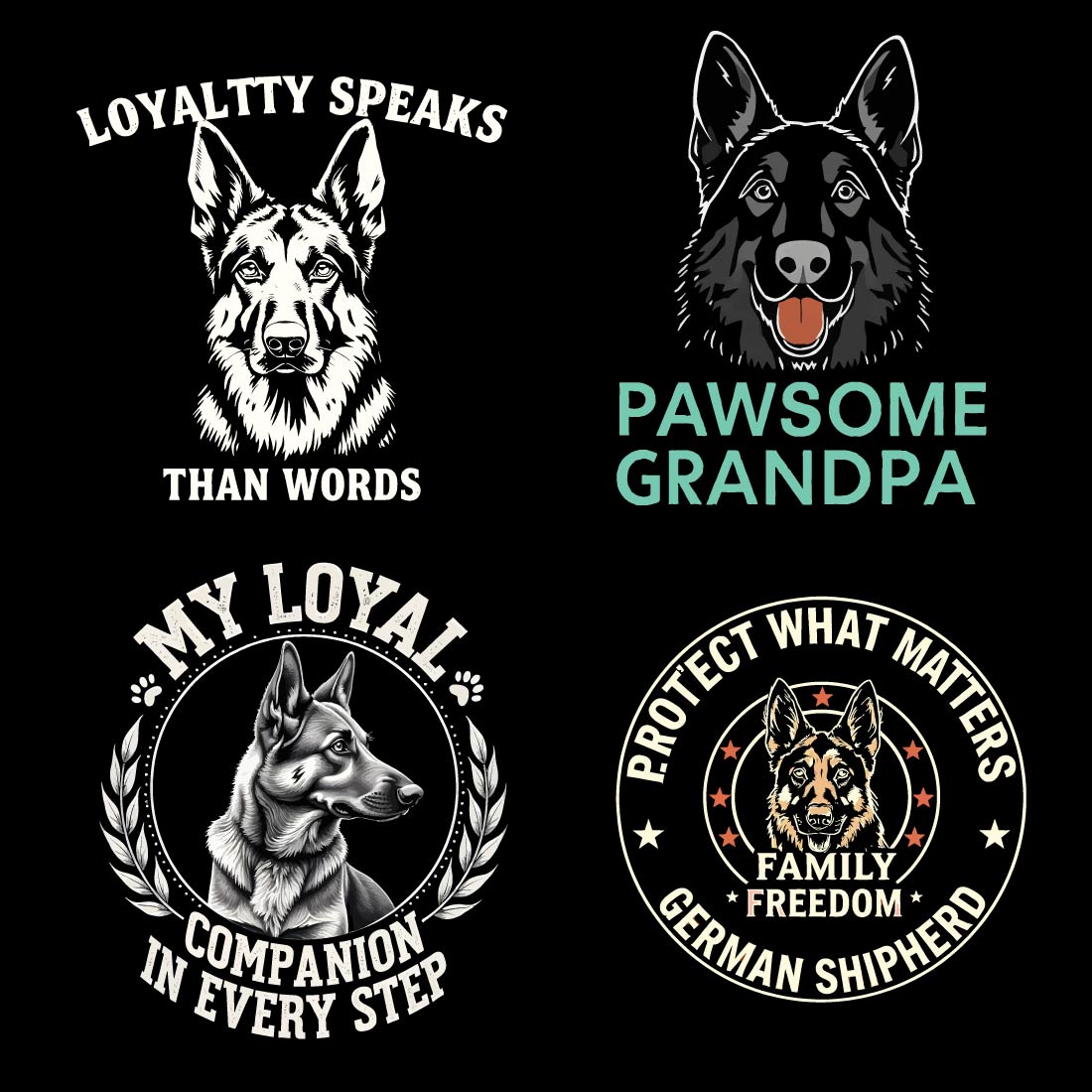 german shepherd t shirt bundle jpg 7 880