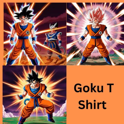 Goku T Shirt cover image.