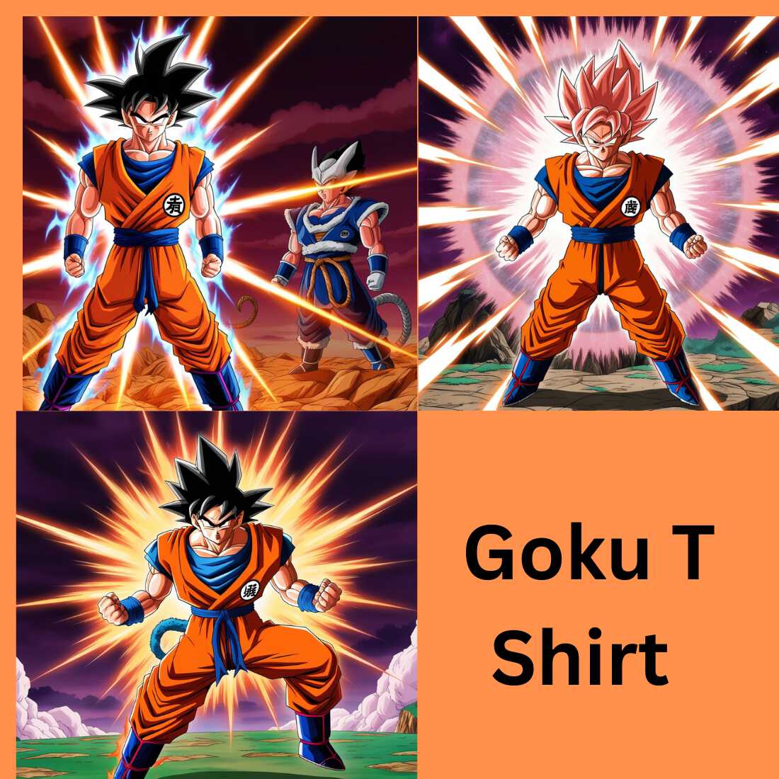 Goku T Shirt preview image.