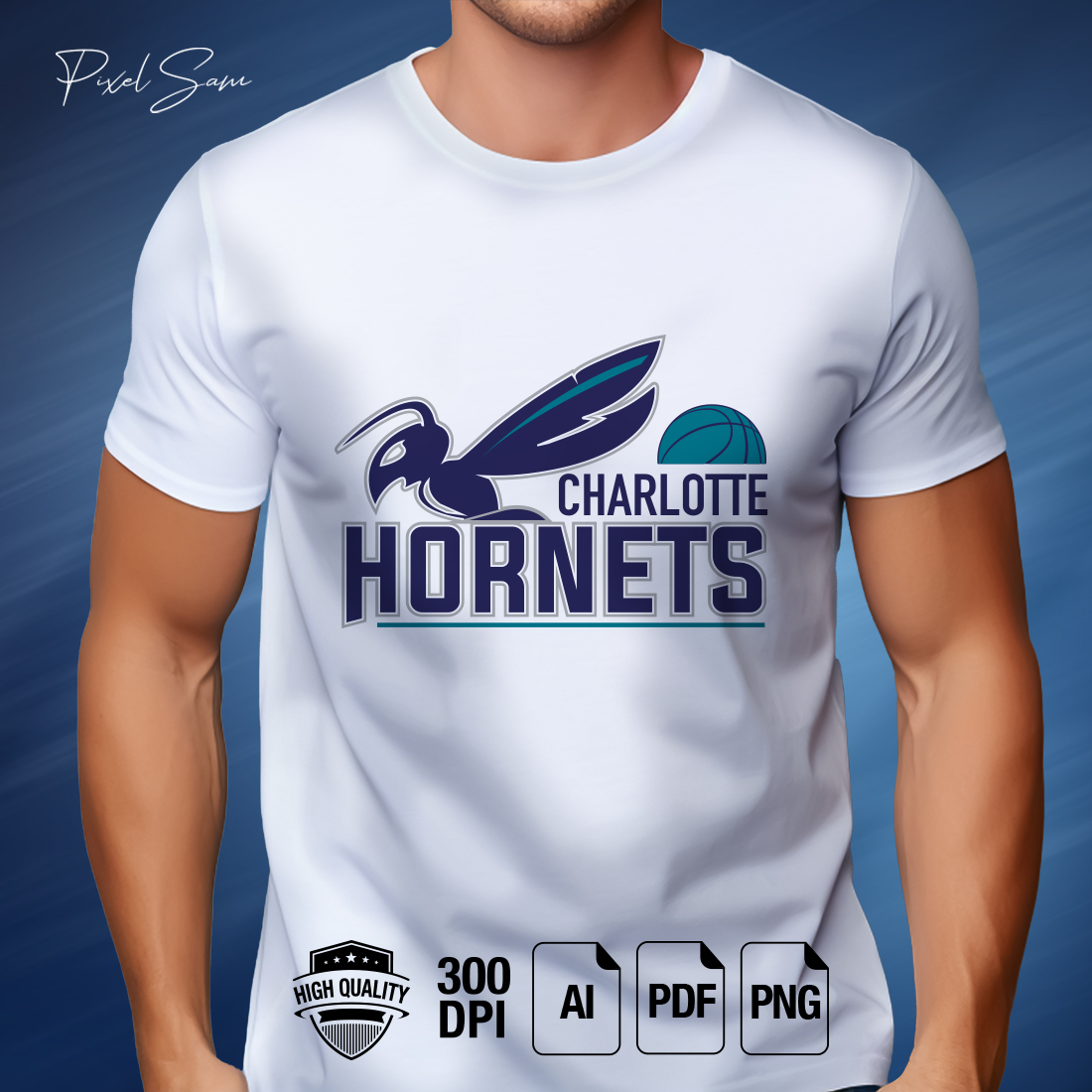 HORNETS 2 SPORT TSHIRT DESIGN cover image.