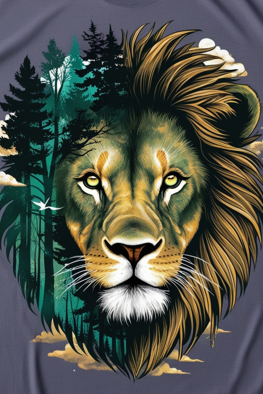 Lion of the Forest pinterest preview image.