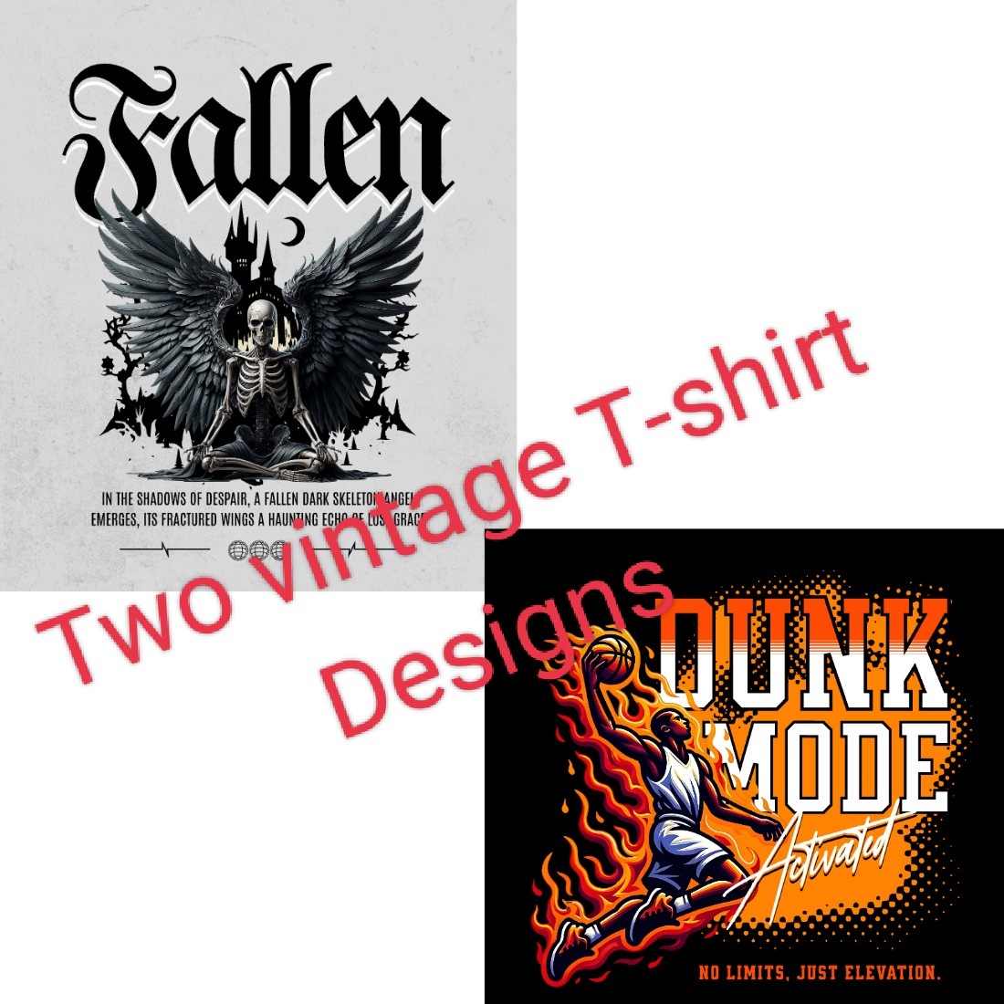 Vintage T-shirt Designs cover image.