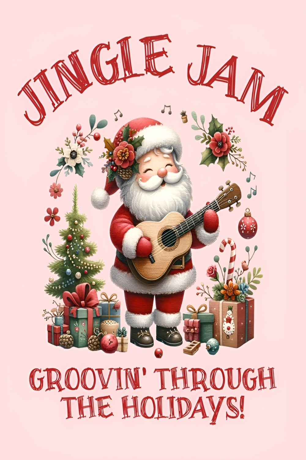 Jingle jam pinterest preview image.