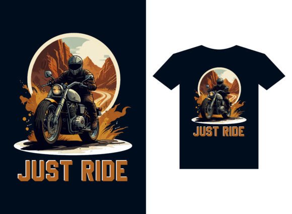 just ride vintage tshirt design vector graphics 106891368 1 580x425 644