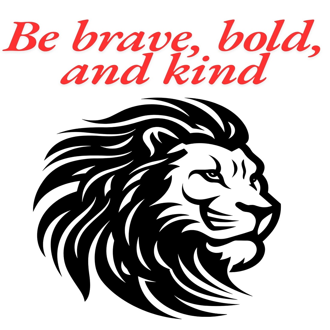 be beave blod and kind best logo design for t-shirts and more etc preview image.