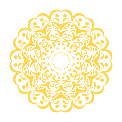 This is a Nice Mandala Design Template cover image.