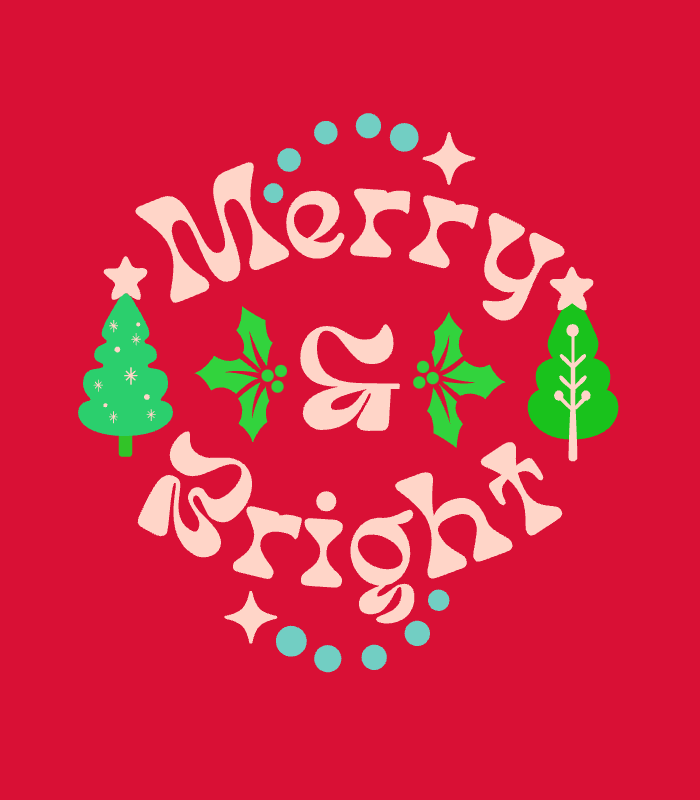 merry and bright christmas hoodie 540