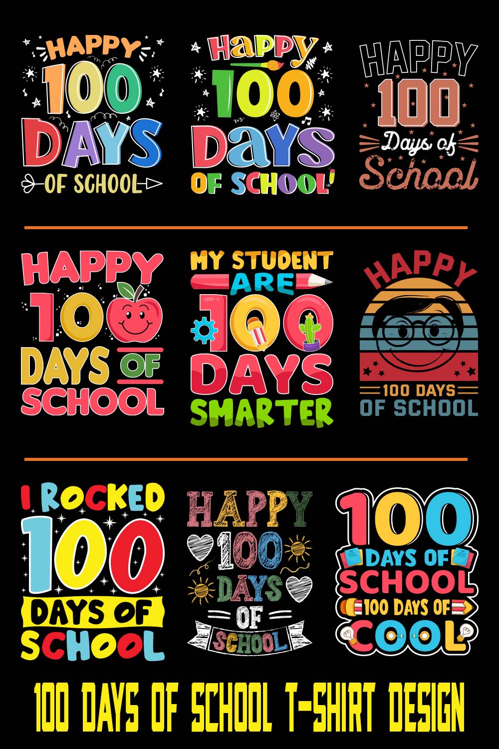 100 days of school t-shirt, 100 days of school t shirt for girl, 100 days of school shirt ideas girl, 100 days of school shirt boy, 100 days of school shirt teacher, 100 days of school t shirt ideas for kindergarten, 100 days of school t shirt amazon pinterest preview image.