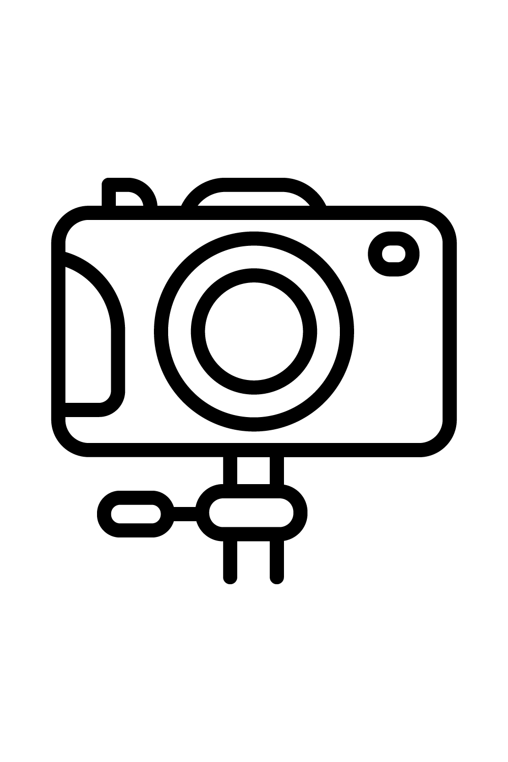 This is a Nice Camera Icon Design pinterest preview image.