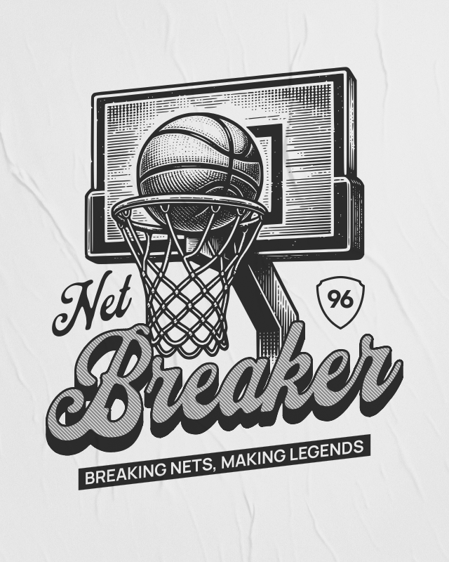 net breaker basketball t shirt 971