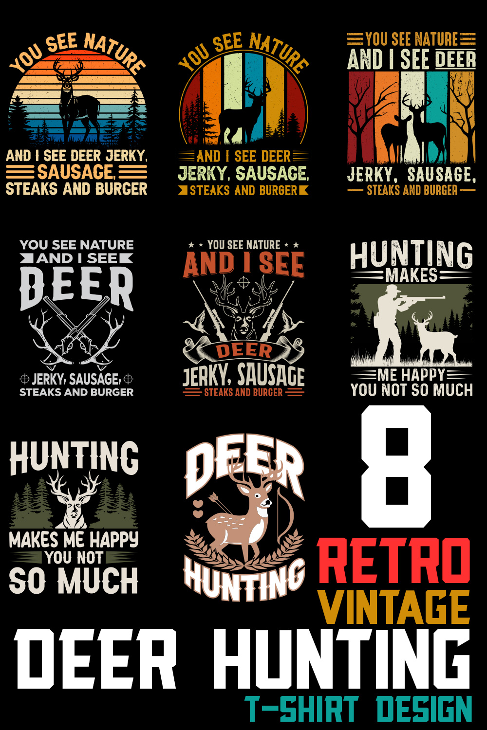 Best premium deer hunting t shirt designs pinterest preview image.