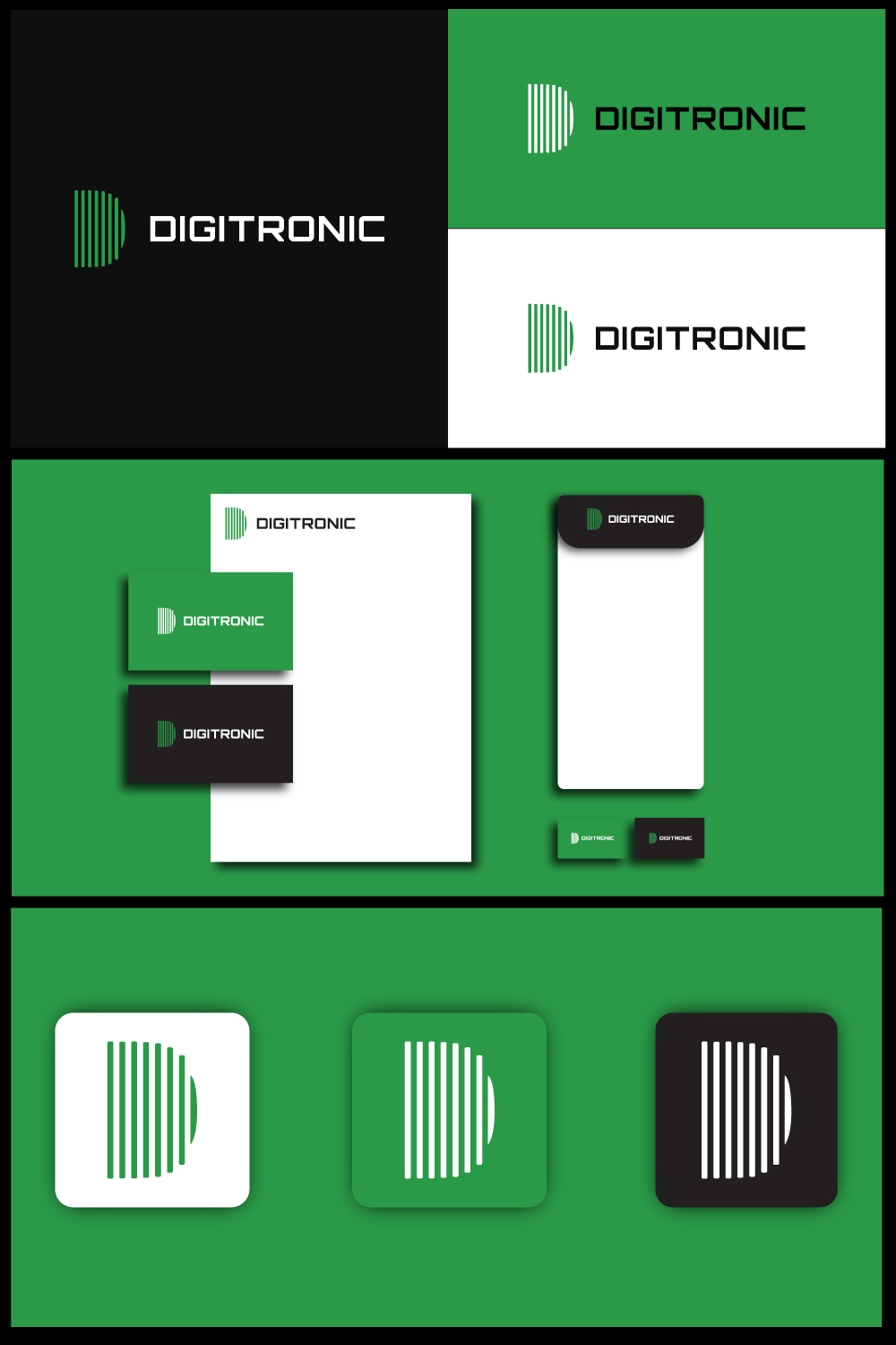 pinterst digitronic logo desgin 124