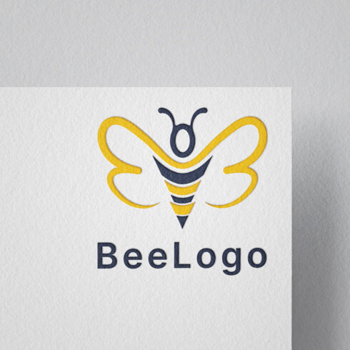 Bee logo template design cover image.