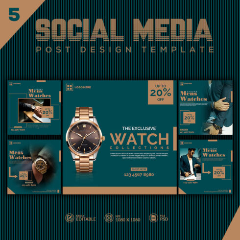 Social Media Post Design Template! cover image.