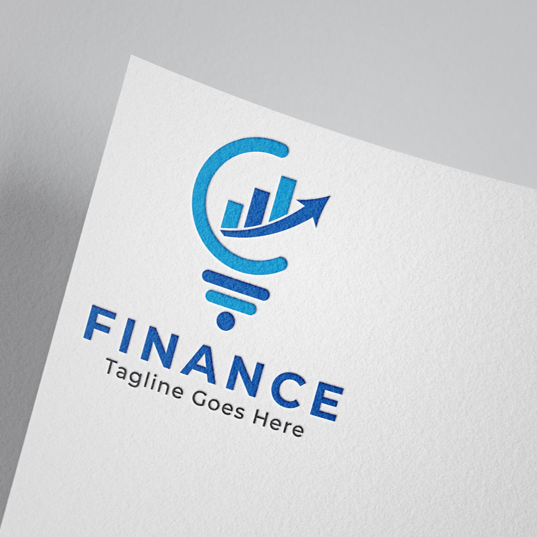 Consulting and finance management business logo preview image.