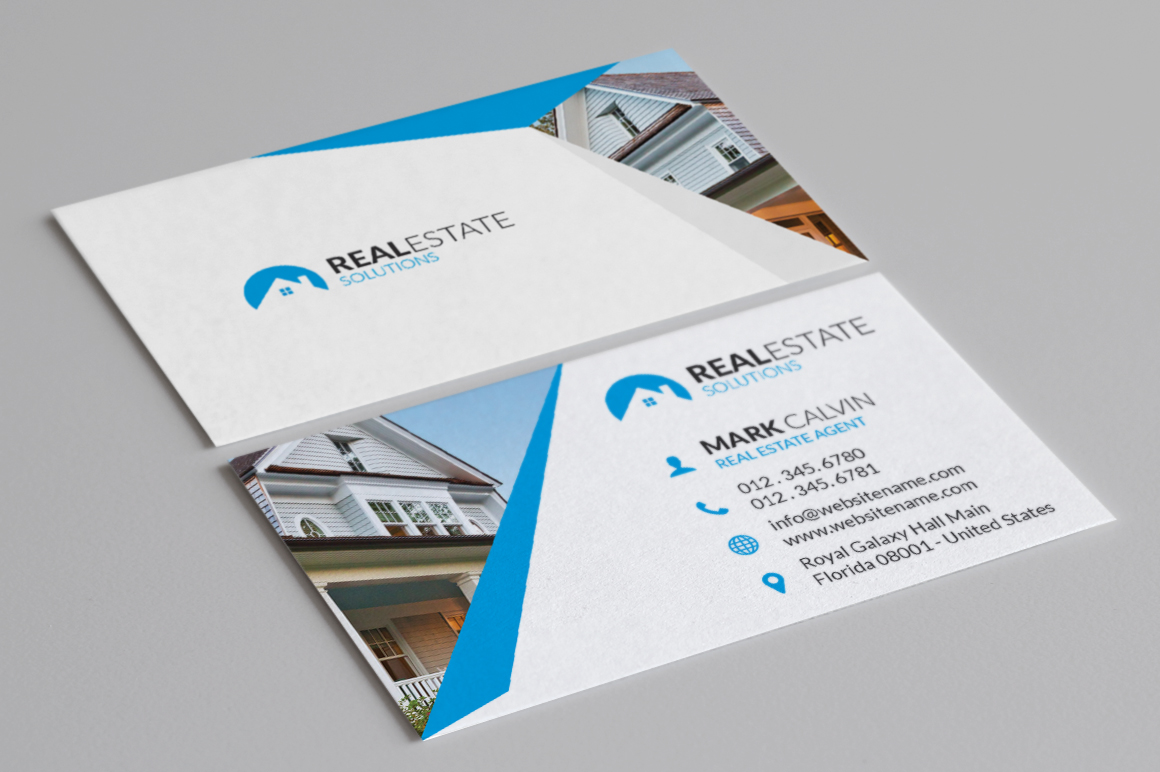 real estate business card 30 879