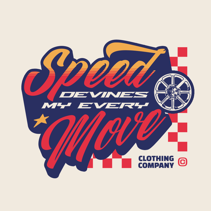 speed devines my every move car typography 685