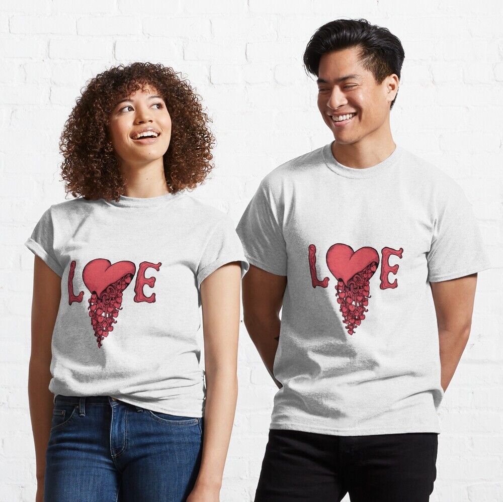 Heartflow Love T-shirt Art Design pinterest preview image.