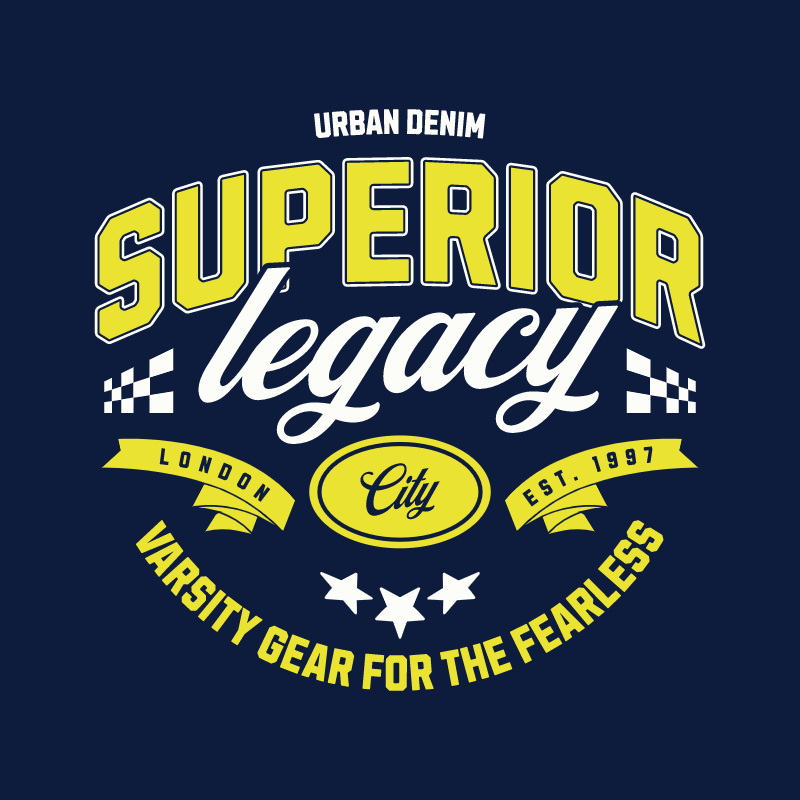 superior legacy varsity t shirts 166