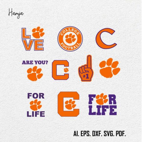 Clemson Tigers logo svg, Clemson Tigers Logo, Clemson Tigers svg, Clemson Tigers png, Clemson Tigers clipart cover image.