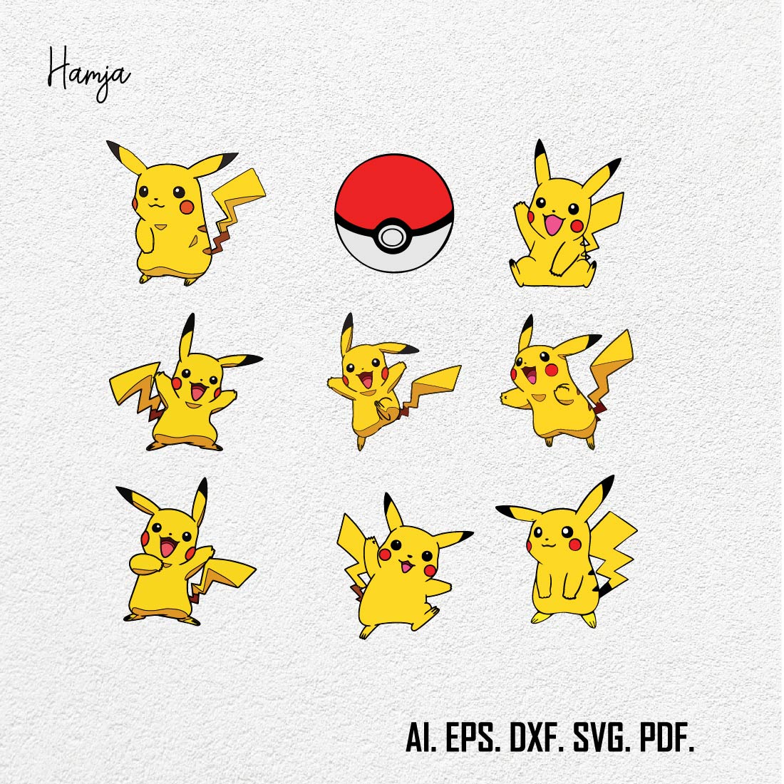 Pokemon Svg, Pikachu Svg, Pokemon Cricut, Pokemon Layered Svg, Pokemon Silhouette Svg, Pokemon Logo Transparent, Png cover image.