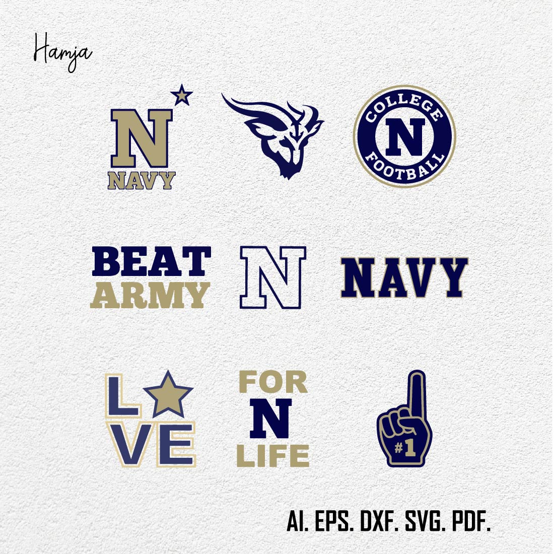 Navy Midshipmen Football svg, football svg, silhouette svg, cut files, College Football svg, ncaa logo svg, cover image.