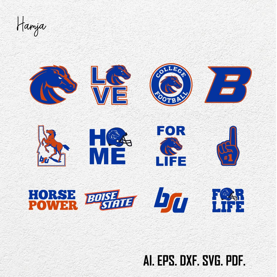 Boise State Broncos Svg, Boise State Broncos Logo, NCAA Svg, Sport Svg, Png Dxf Eps Boise State Broncos Png cover image.