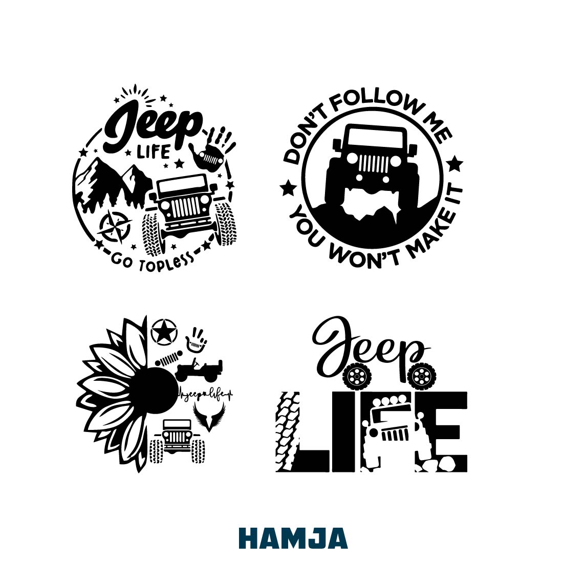 Jeep Logo Bundle Svg, Jeep Svg, Jeep Png, Jeep Vector, Jeep Cricut Svg, Jeep Life Svg, Jeep Clipart, Bundle Jeep svg,Jeep SVG PNG DXF Bundle, Jeep svg, Jeep Life svg, Jeeps svg, Jeep Vector, Jeep clipart, Jeep Silhouette, Off Road svg, preview image.