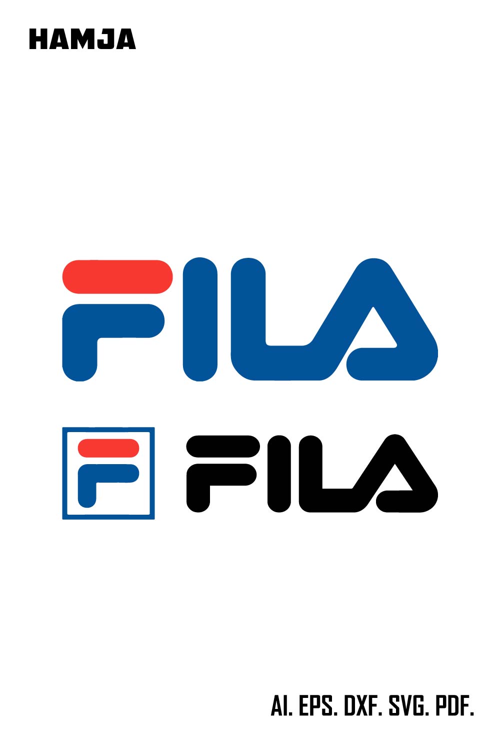 Fila Logo Svg, Fila Svg, Sport Logo Svg, Fashion Brand Svg, Brand Logo Svg, Trending svg, Digital download pinterest preview image.